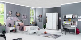 Chambre à coucher 3 éléments SMART