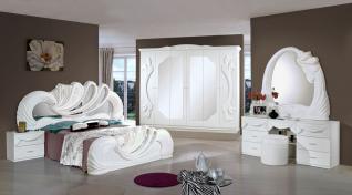 Chambre à coucher 6 éléments VANITY BLANCHE 2