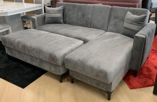 Salon petit angle MODA gris