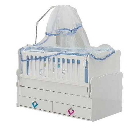 berceau bébé bascule